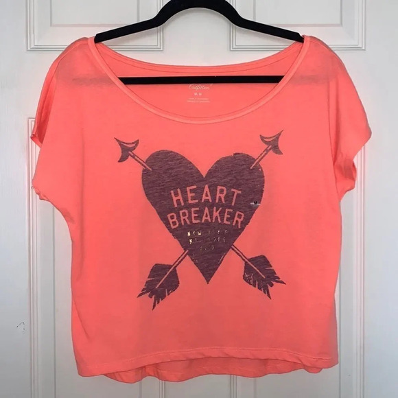 American Eagle Heartbreaker Crop Top - Picture 1 of 5